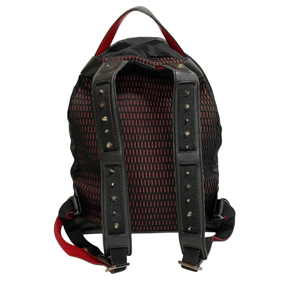 Christian Louboutin Studded Buckle Backpack, Black, Unisex - Picture 2 of 10